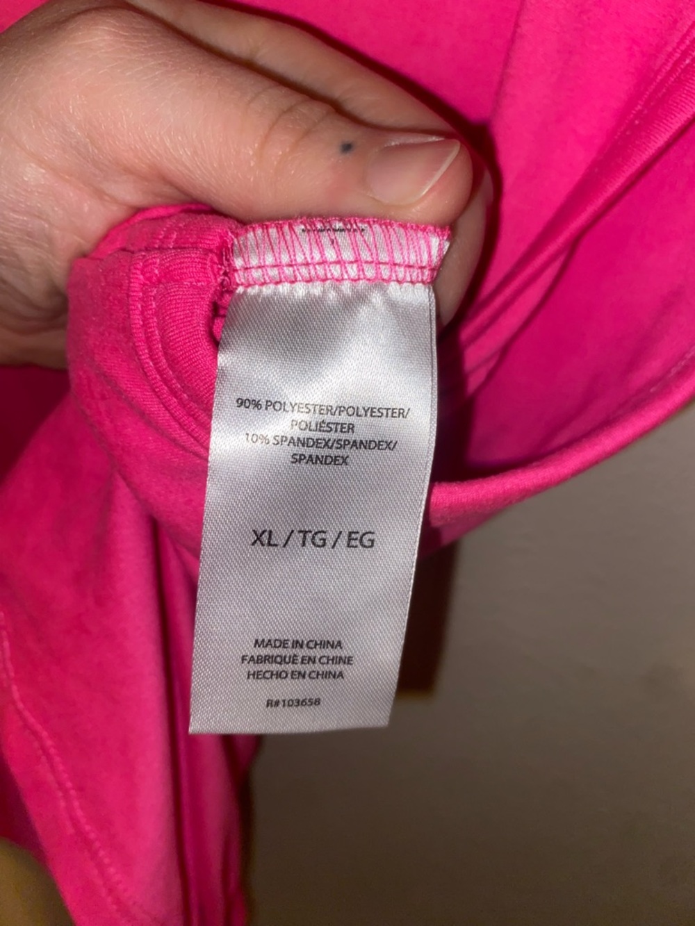 Juicy Couture Bright Pink Tie-Front Sport Tank - Picture 6 of 9